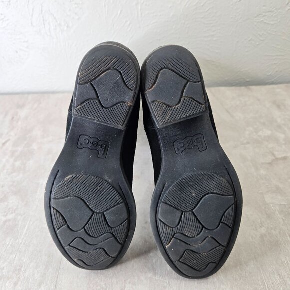 Born Of Concept Knee High Boots 7.5 Black Suede Equestrian Western Riding Tall - Picture 7 of 15